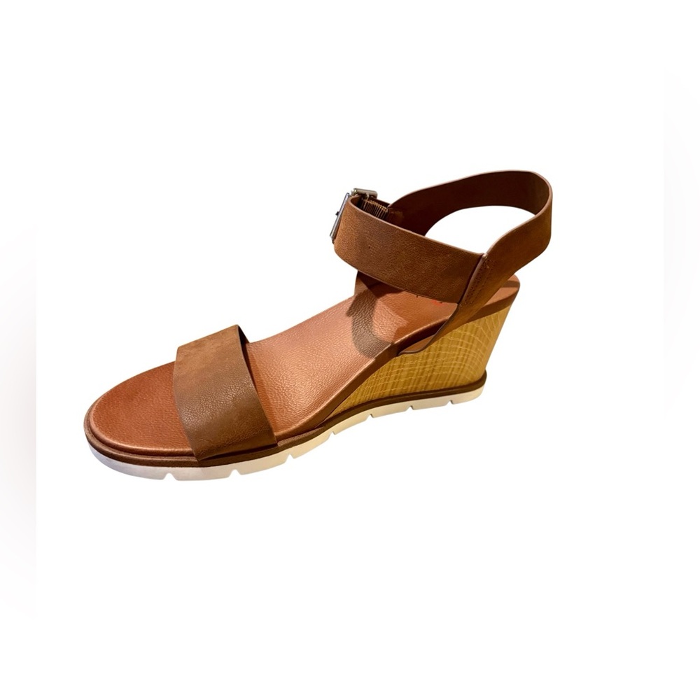 MIA Amore Women’s Bianqa - Wide Sandals Sz 10W In Cognac 1774W/BIANQA-W